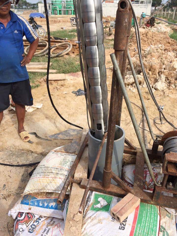 Công trình khoan giếng tại  BINH DƯƠNG 